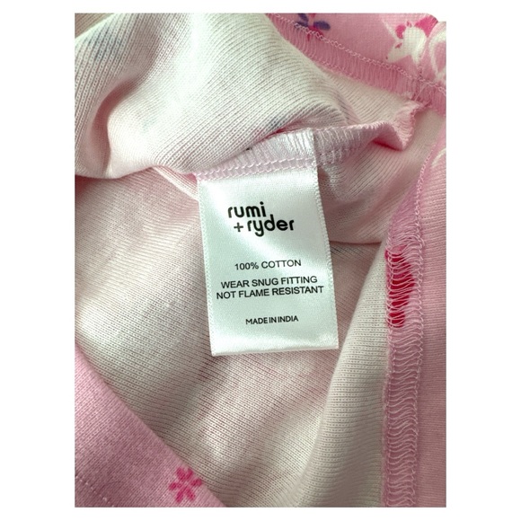 Rumi+Ryder Unicorn 2 piece Pajamas Girls size 10 New - Picture 3 of 4